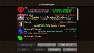 Whitelist only allows certain players to join a server and blocks every other player (Image via Minecraft)